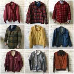 Vintage Mens Jackets & Coats By the Pound
